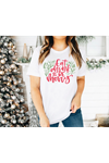 Noel İçin Özel Tasarım T-shirt - Beyaz